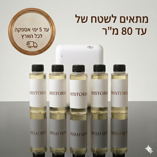 bacic מפיץ ריח חכם MISTORIA עם שליטה מהנייד