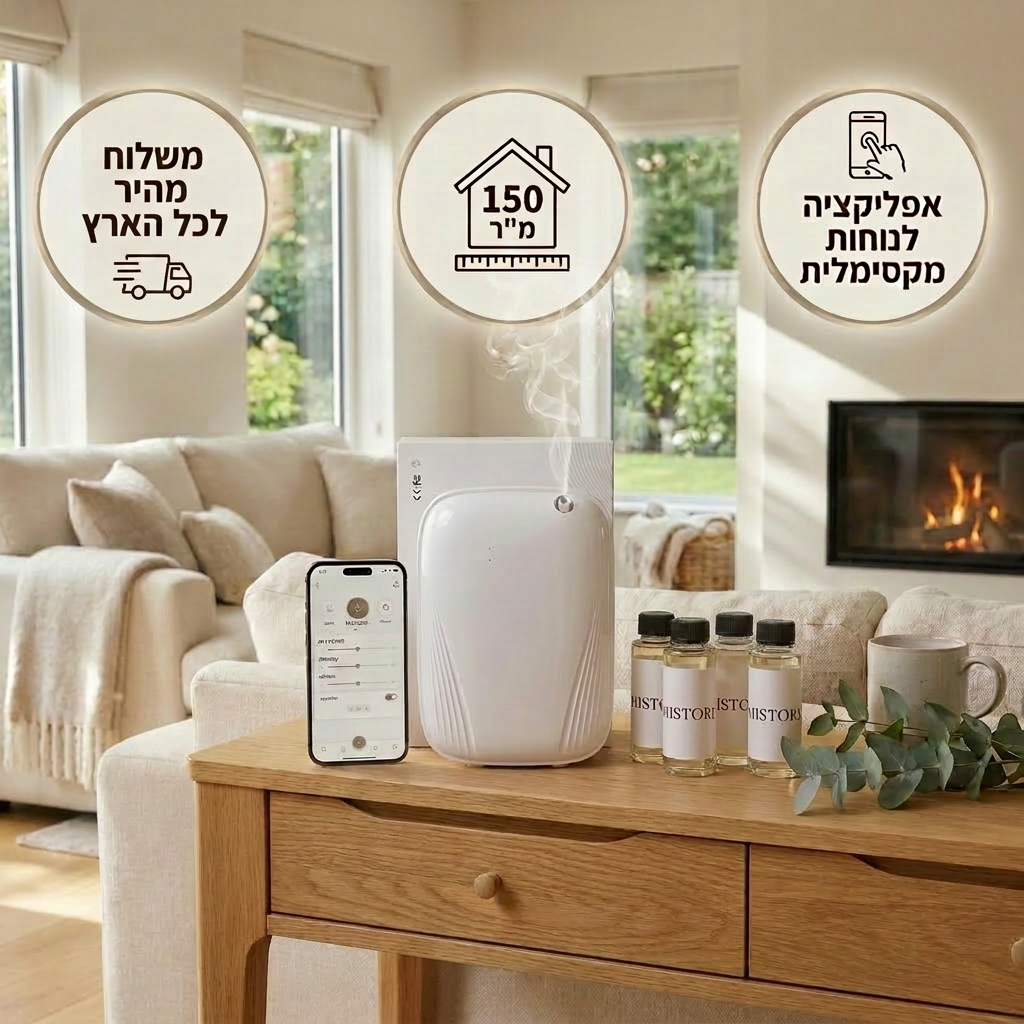 מערכת בישום חכמה עם אפליקציה דגם PALACE